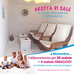 grotta di sale offerta novembre 